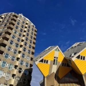 Découverte de Rotterdam, entre modernité et modernité ✌️. #rotterdam